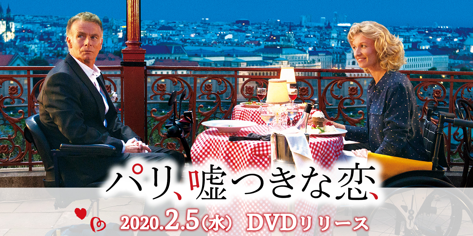 映画『パリ、嘘つきな恋』2020年2月5日（水）DVDリリース