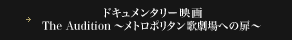 ドキュメンタリー映画 The Audition ～メトロポリタン歌劇場への扉～